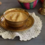 Dudh Puli served in Brass Bowl