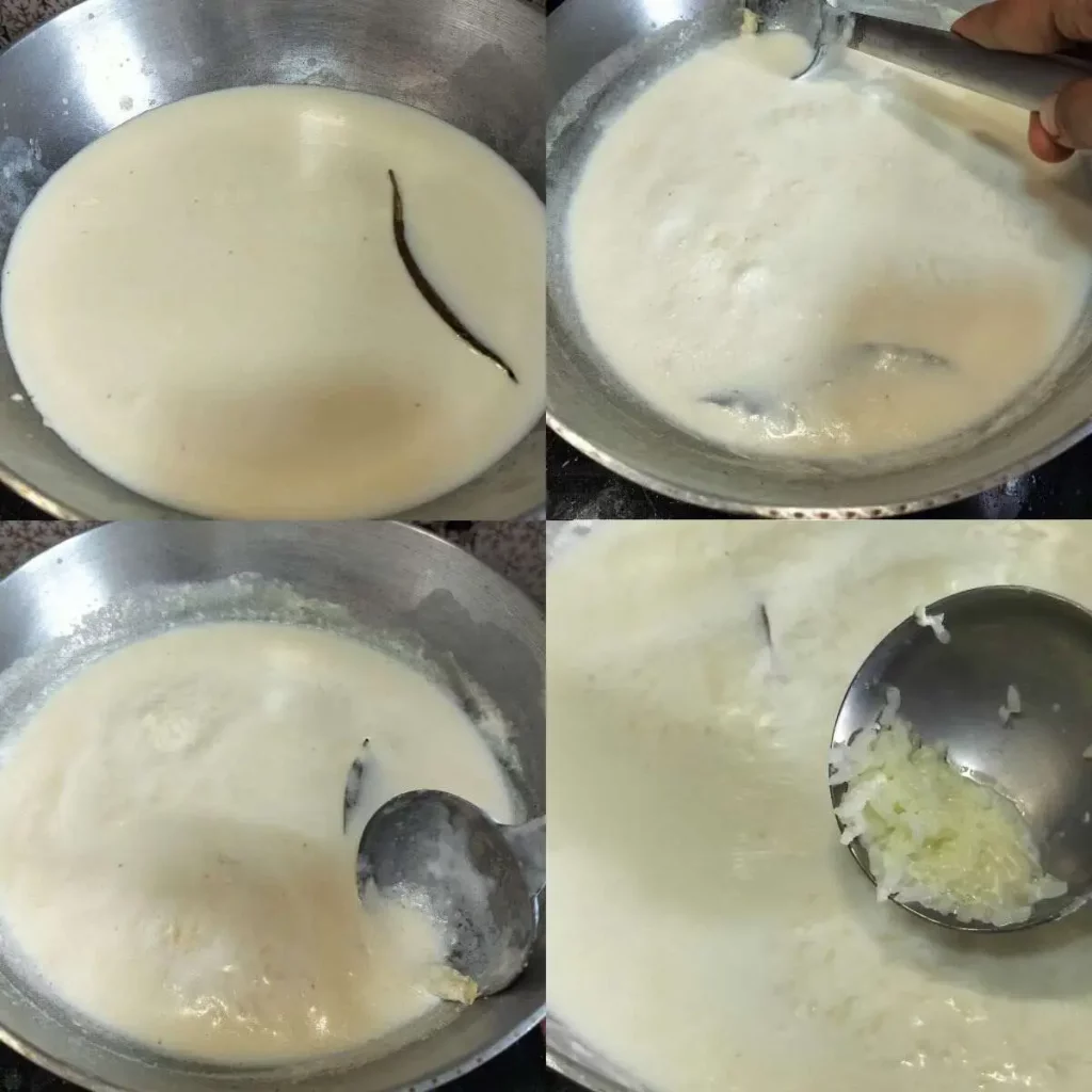 stepwise payesh cooking
